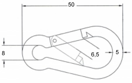 5mm karabinkrok